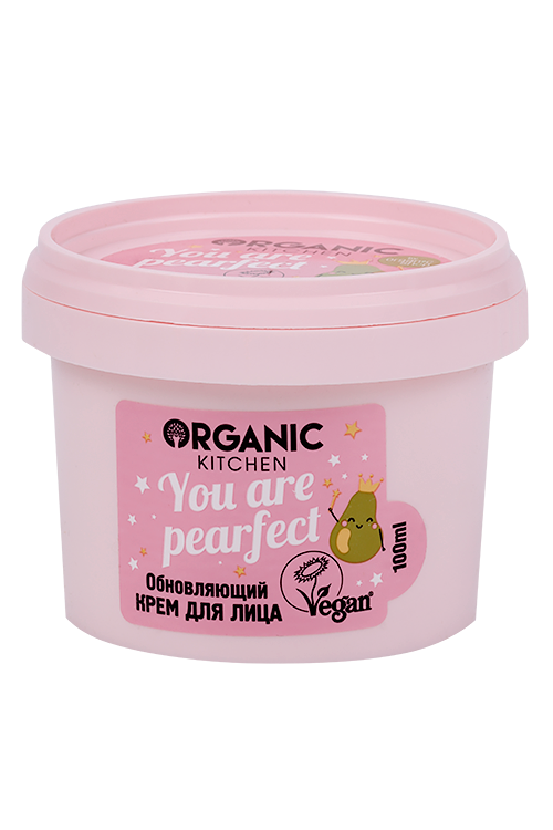 

Крем Organic Kitchen you are pearfect обновляющий д/лица, 100 мл