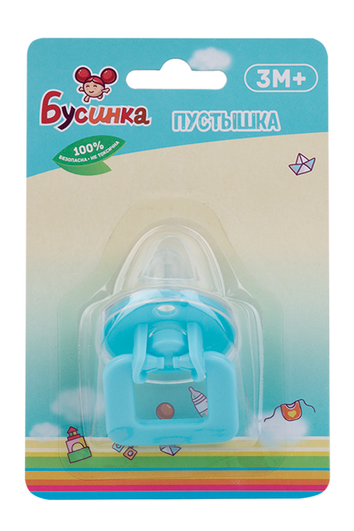 Соска-пустышка Бусинка (с 3 мес)