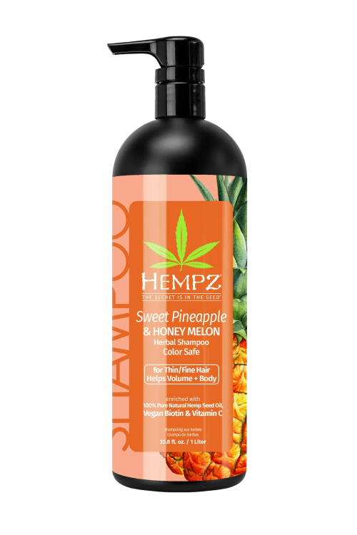 

Шампунь Hempz Ананас и Медовая Дыня Sweet Pineapple & Honey Melon Volumizing Shampoo 1000 мл
