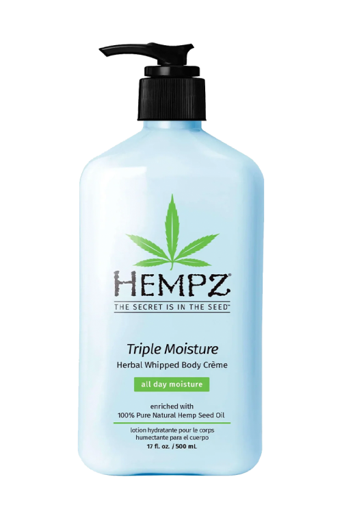 

Молочко для тела Hempz Тройное Увлажнение Triple Moisture Herbal Whipped Body Creme 500 мл.