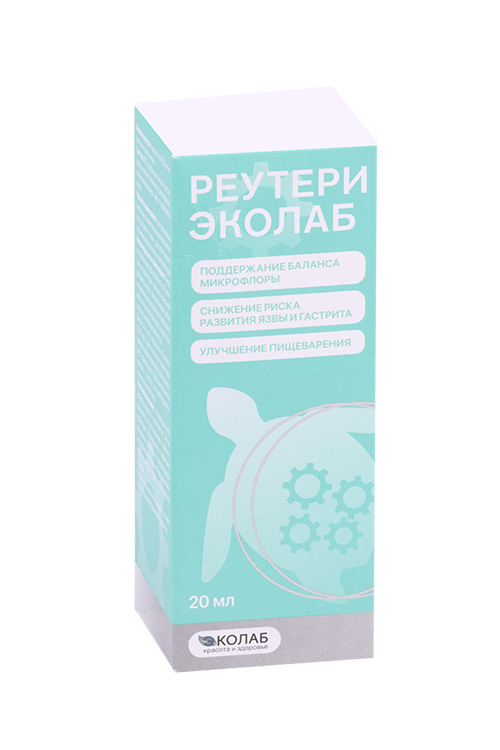 

Реутери эколаб, 20 мл, флакон-капельница