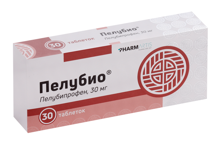 

Пелубио 30 мг, 30 шт, таблетки