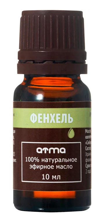 

Масло Фенхеля Atma эфирное, 10 мл