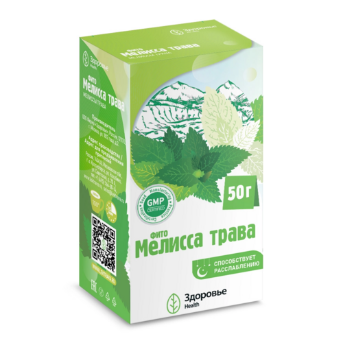 

Фито мелисса трава, 50 г