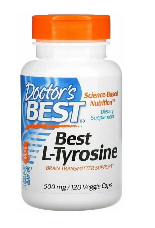 

L-Тирозин Doctors Best, 120 шт, капсулы