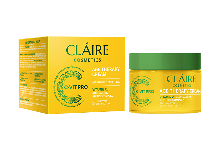 

Крем CLAIRE Cosmetics Age therapy c-vit pro д/лица, 50 мл