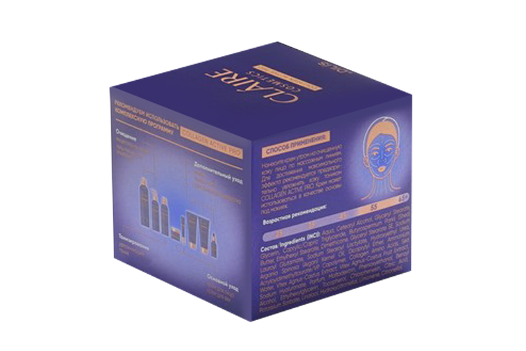 

Крем CLAIRE Cosmetics Collagen Active Pro дневной SPF 20 д/лица, 50 мл