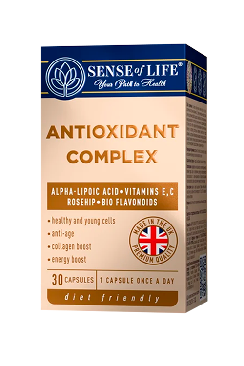 

Антиоксидантный комплекс Sense of Life, 30 шт, капсулы