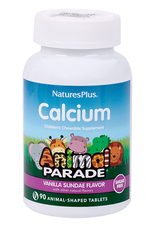 

Кальций NaturesPlus Animal Parade со вкусом ванильного пломбира б/сахара, 90 шт, таблетки жевательные