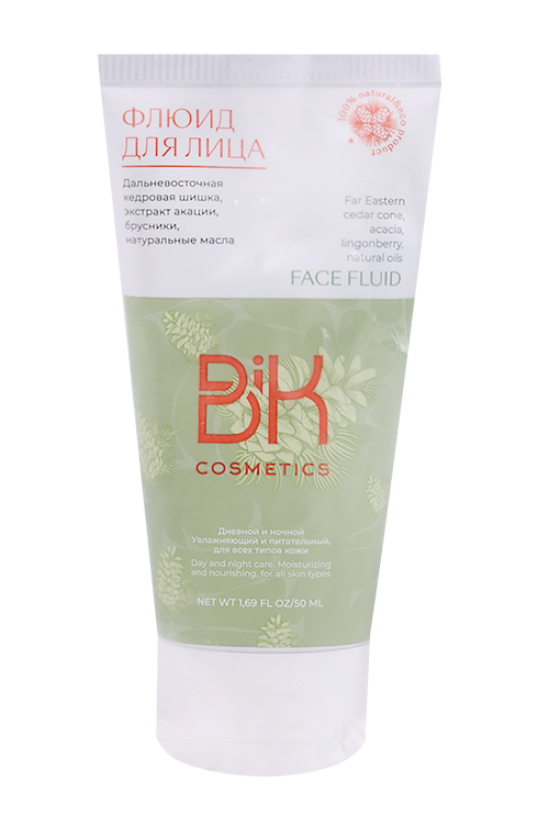 

Флюид Bik cosmetics с добавлением Биокедра д/лица, 50 мл