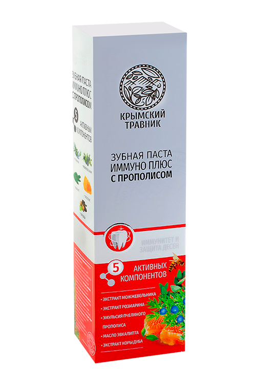 

З/паста Крымский Травник с прополисом, 100 мл