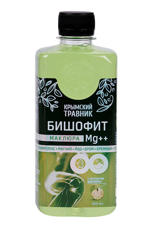 

Бишофит Маклюра Mg ++Крымский Травник, 500 мл, раствор