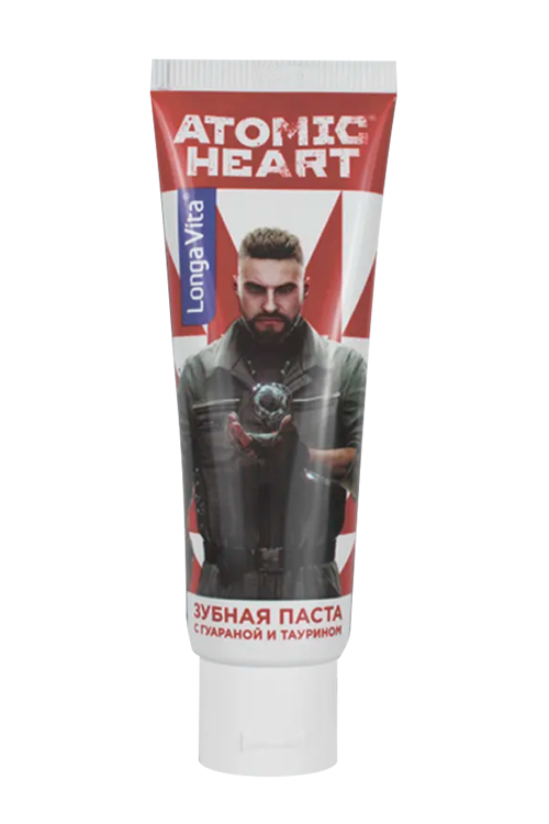 

З/паста Longa Vita Atomic Heart с гуараной и таурином, 100 г