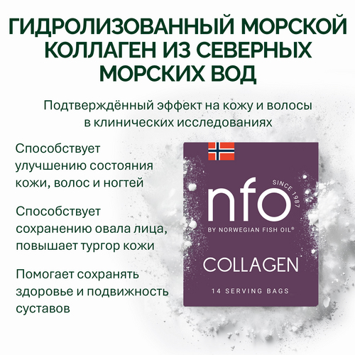 

Коллаген NFO, 14 шт
