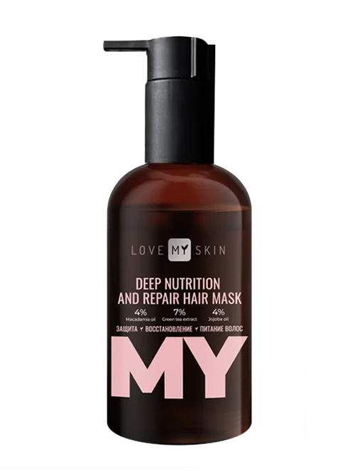 

Маска LOVE MY SKIN deep nutrition and repair д/волос, 250 мл