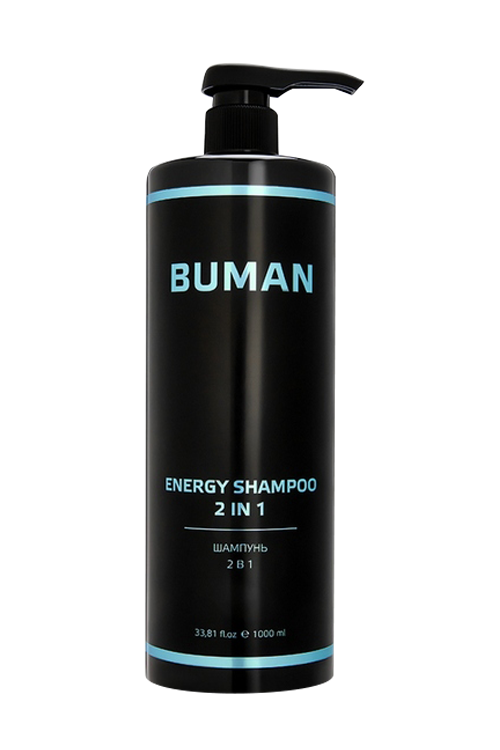 

Шампунь Buman Energy 2в1, 1 000 мл