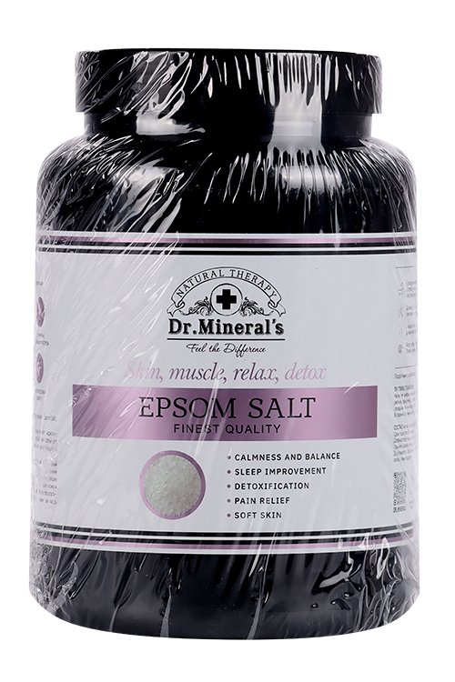 

Соль Dr Minerals Epsom магниевая skin/musle/relax/detox д/ванн, 3 500 г