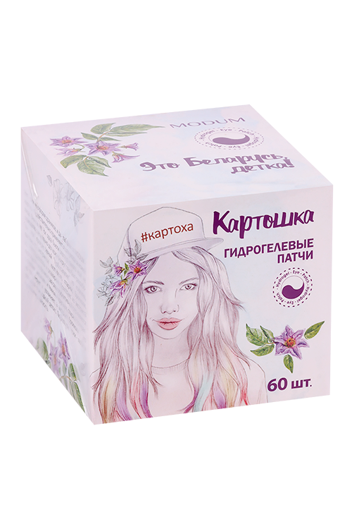 

Патчи Modum MoDo гидрогелевые картошка, 60 шт