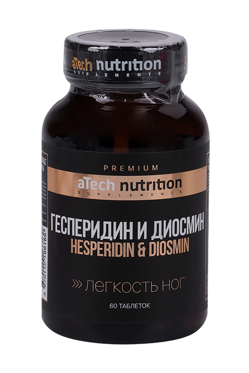 

Гесперидин/диосмин aTech PREMIUM, 60 шт, таблетки