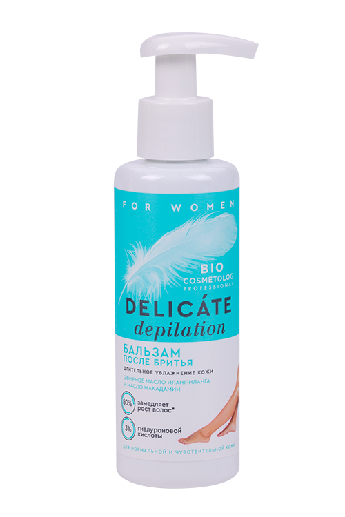 

Бальзам Bio Cosmetolog Professional Delicate Depilatiol после бритья, 150 мл