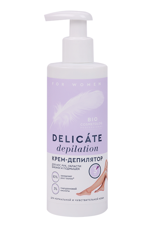 

Крем-депилятор Bio Cosmetolog Professional Delicate Depilatio, 200 мл