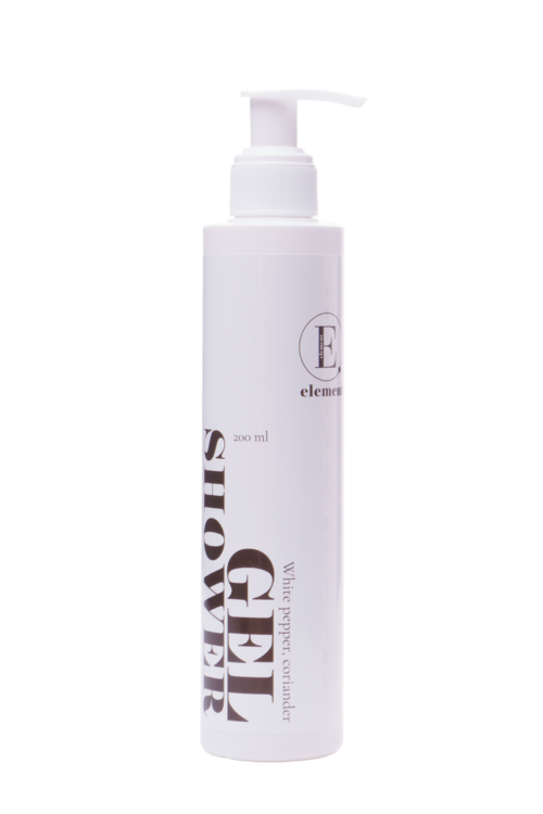 Парфюмированный гель для душа Element с белым перцем и кориандром, 200 ml