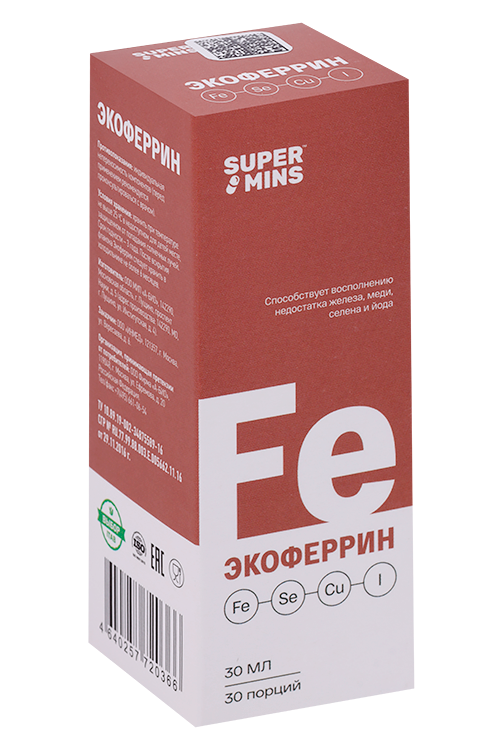 

Экоферрин Supermins, 30 мл