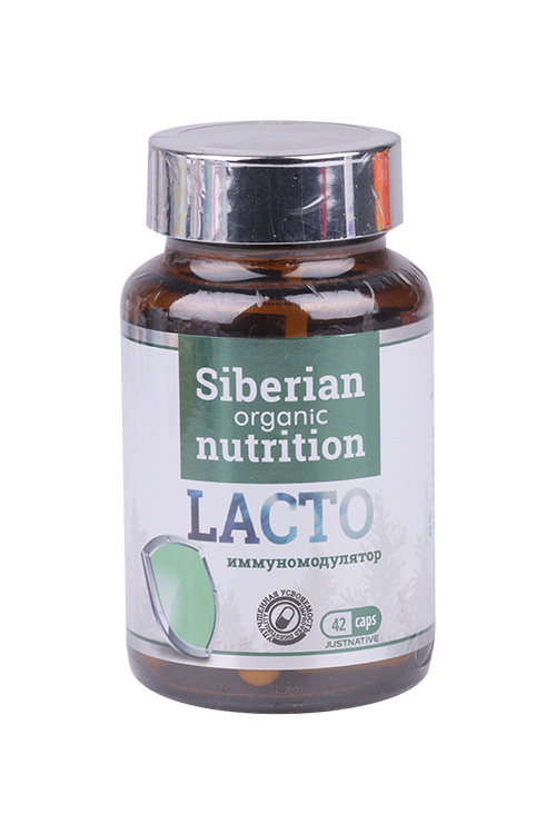 

Иммуномодулятор Lacto Siberian organic nutrition, 42 шт, капсулы