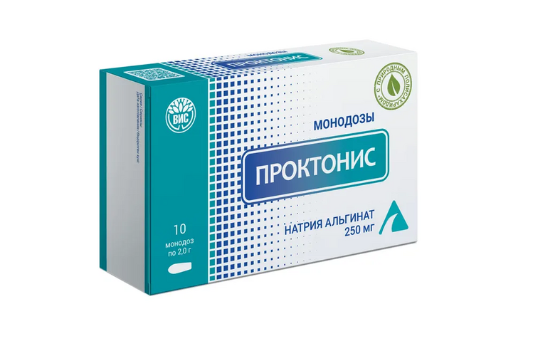 

Проктонис, 2 г, 10 шт, крем в монодозах