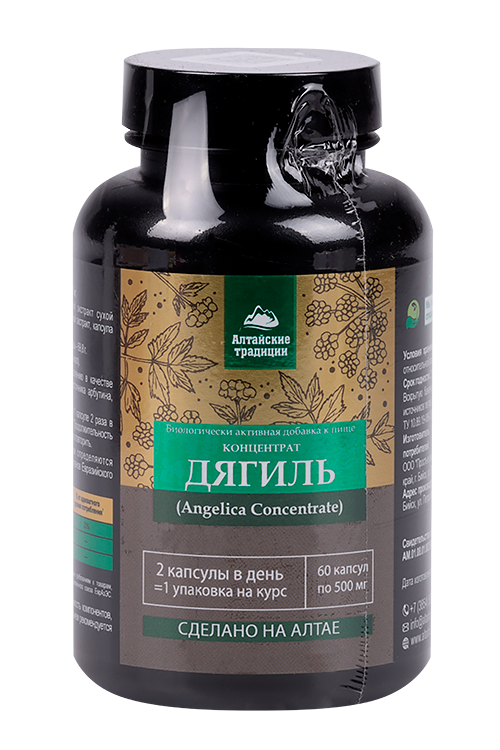 

Концентрат Дягиль Алтайские традиции, 60 шт, капсулы
