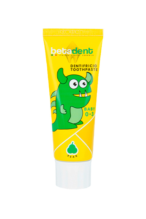 Зубная паста BETADENT Baby 0-3 со вкусом груши,75 мл