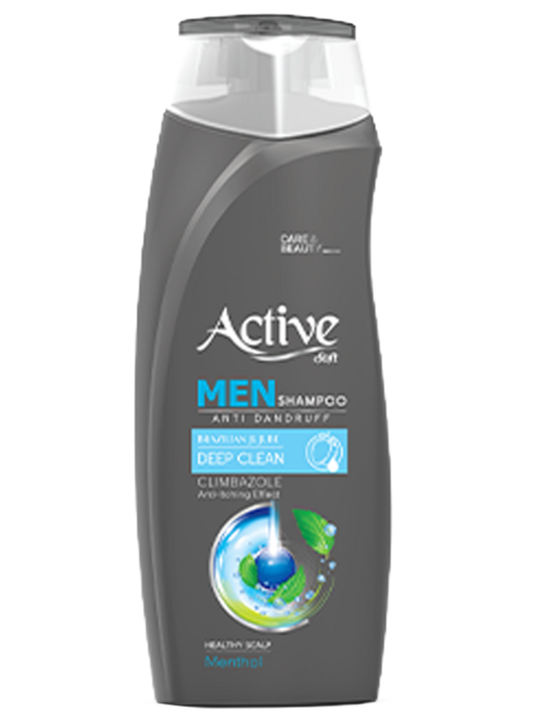 

Шампунь Active Care&Beauty против перхоти с климбазолом/ментолом мужской, 350 мл
