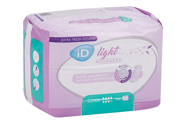 

Прокладки iD Light Advanced Super урологические, 10 шт