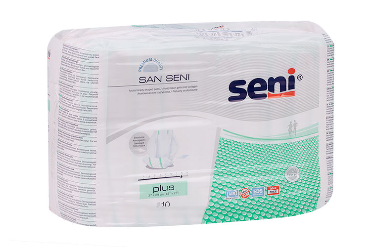 

Подгузники San Seni Plus анатомические, 10 шт