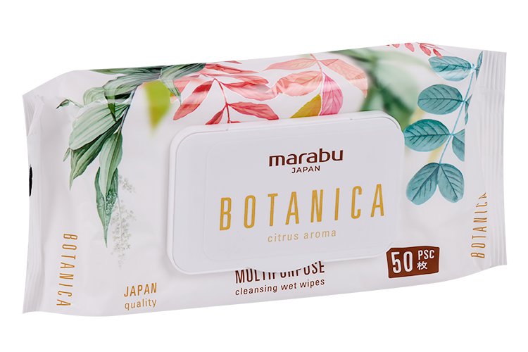 

Салфетки влажн Marabu Botanica очищающие, 50 шт