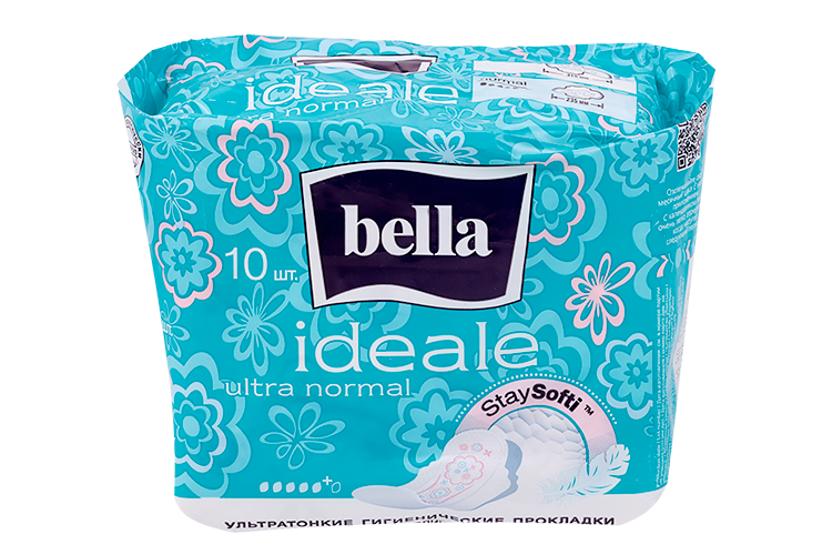 

Прокладки Bella ideale ultra normal StaySofti гигиенические ультратонкие жен, 10 шт