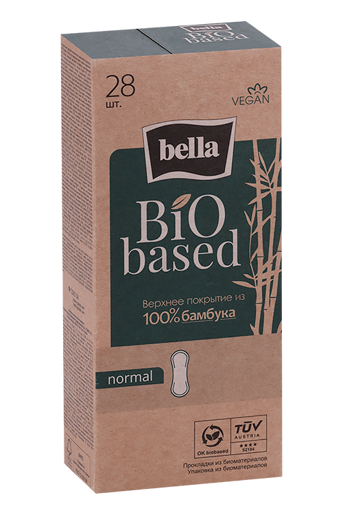 

Салфетки Bella BiO based ULTRA normal гигиенические ежедневные жен, 28 шт
