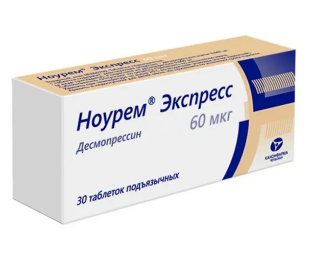 

Ноурем Экспресс 60 мкг, 30 шт, таблетки подъязычные