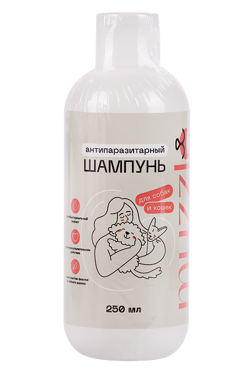 

Шампунь Muzzle антипаразитарный д/собак/кошек 250 мл