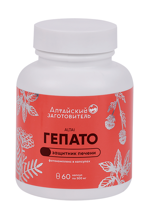 

Фитокомплекс Алтайский заготовитель Гепато, 60 шт, капсулы