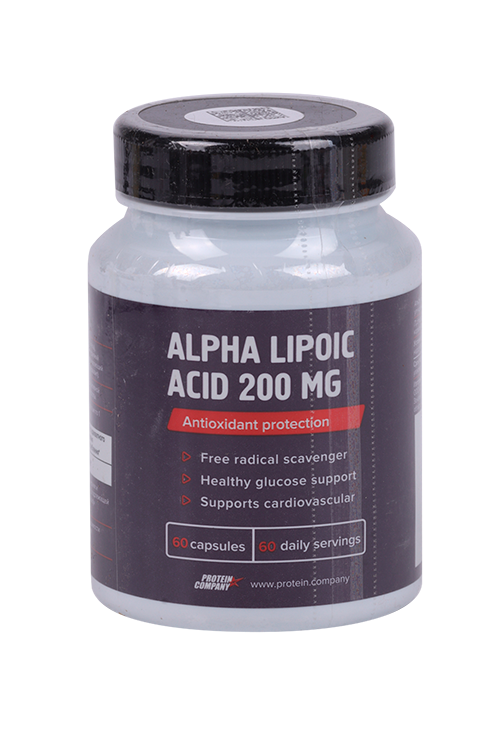 

Альфа-липоевая кислота PROTEIN.COMPANY, 60 шт, капсулы