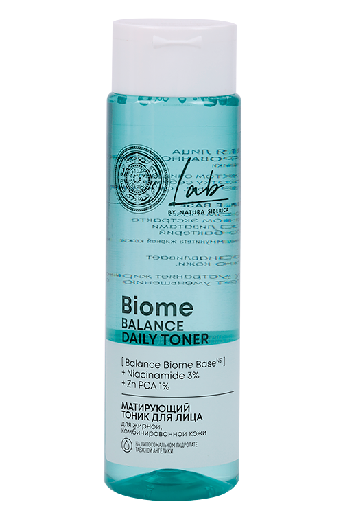 

Тоник Natura Siberica Lab Biome Balance Матирующий д/лица, 250 мл