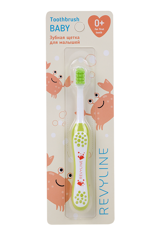 

З/щетка Revyline Baby S3900 дет (0-3 лет), желтая