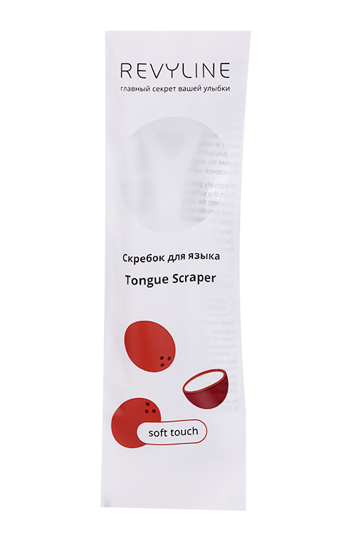 

Скребок д/языка Revyline Soft, белый
