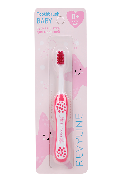 

З/щетка Revyline Baby S3900 дет (0-3 лет), розовая