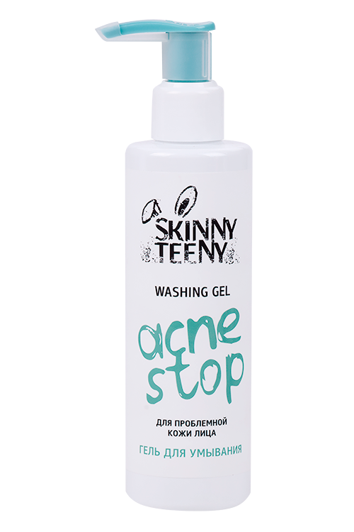

Гель Skinny Teeny Акнестоп д/пробл кожи лица д/умывания, 195 мл