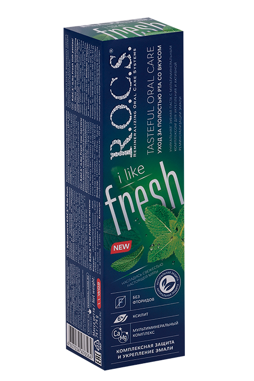 

З/паста Рокс iLike Fresh, 74 г