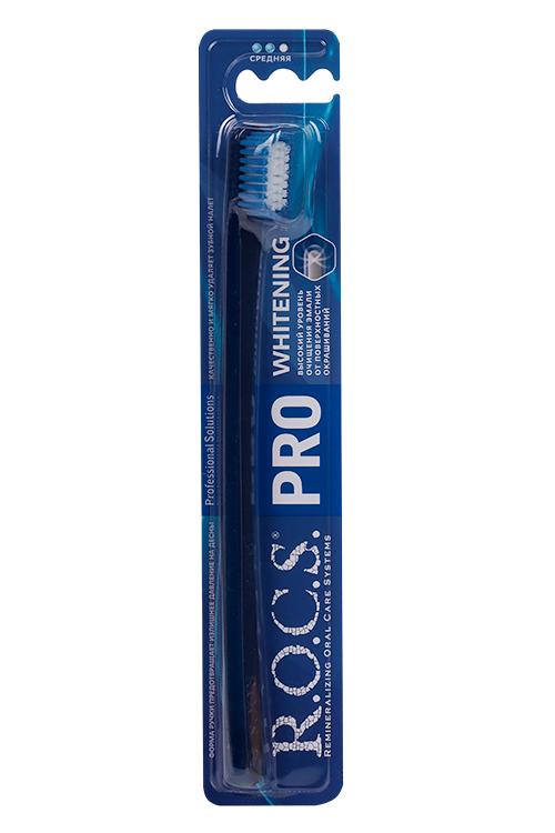 

З/щетка Рокс PRO Whitening средняя