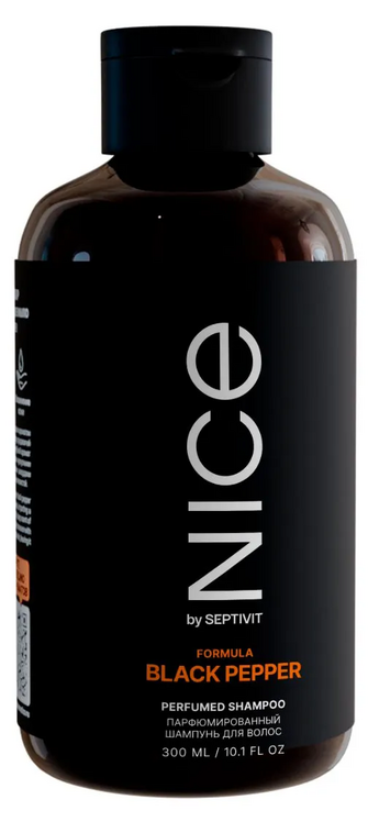

Шампунь NICE by SEPTIVIT парфюмированный Black Pepper, 300 мл