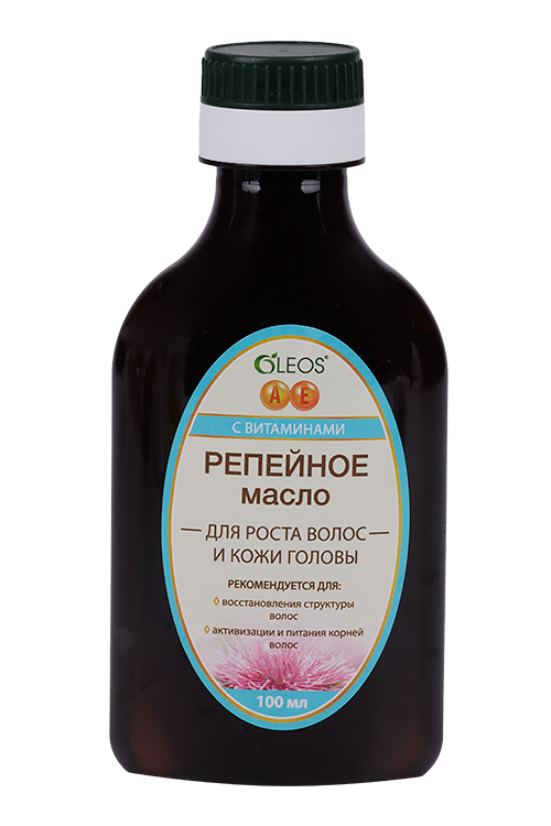 

Масло Олеос Репейное с витаминами д/роста волос/кожи головы, 100 мл
